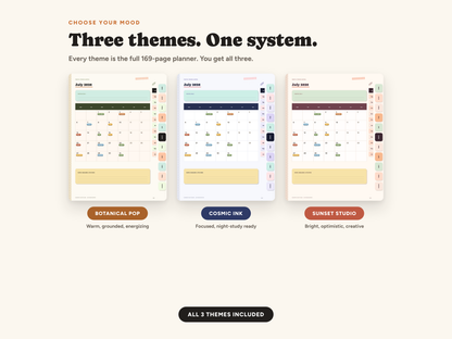 Academic Student Planner 2026–2027
